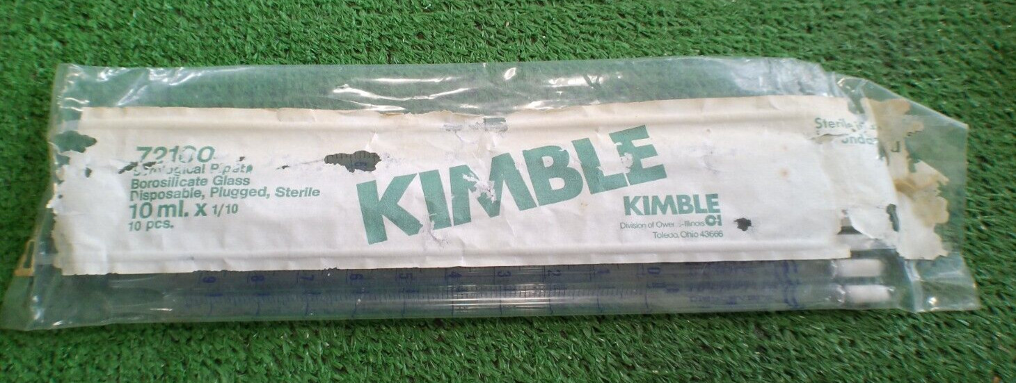 Kimble® 72100-10110 KIMAX® 10 x 0.1mL Glass Serological Pipets