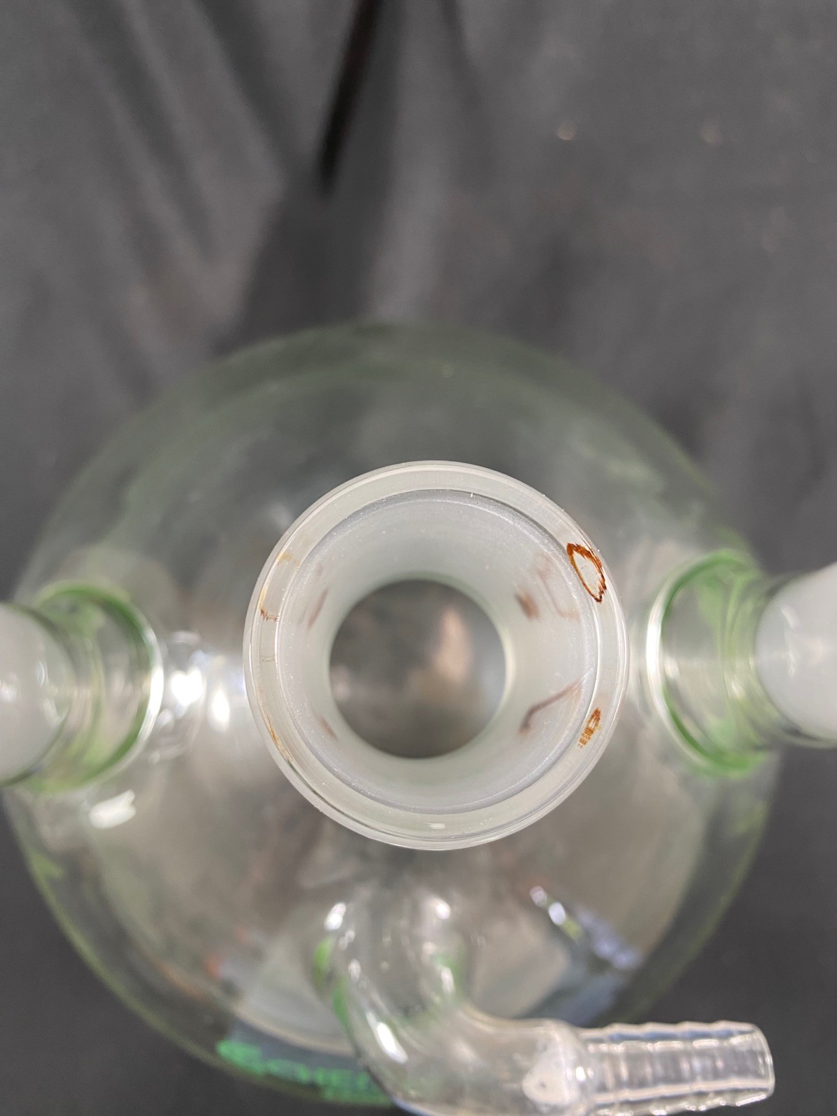 CHEMGLASS 2000mL 29/42 Heavy Wall Round Bottom 3-Neck Jacketed Flask CG-1538-08