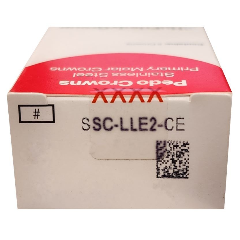 *5-Pieces* HuFriedyGroup Pedo Crowns Lower Left 2nd #2 Refill SSC-LLE2-CE