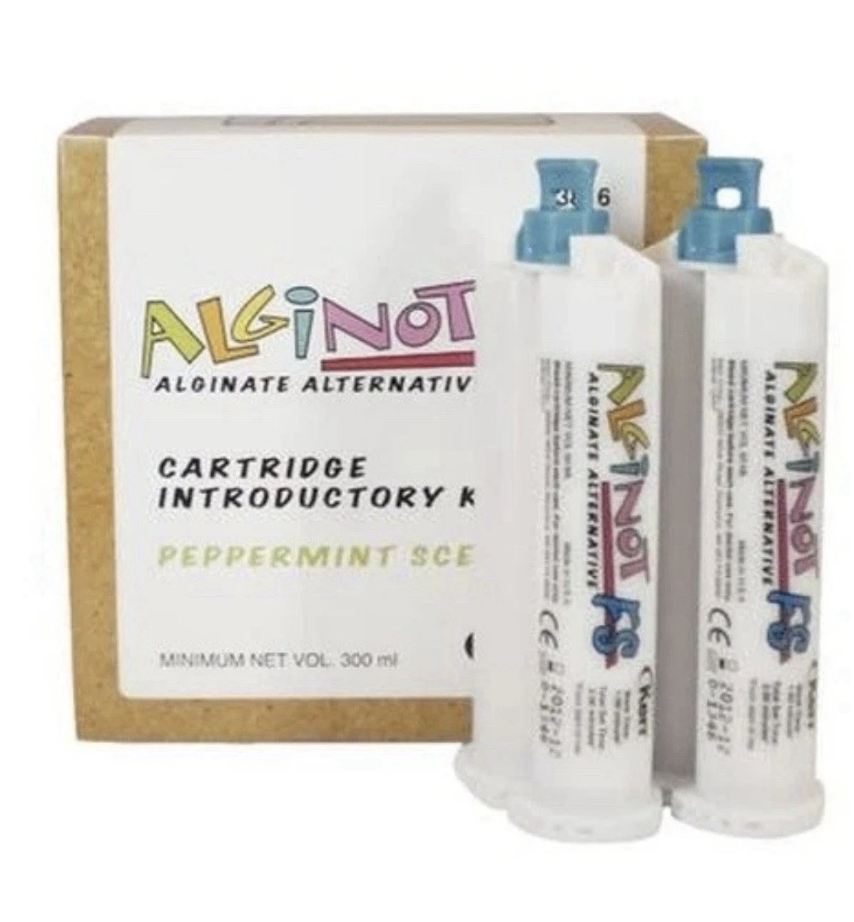 Kerr AlgiNot Alginate Alternative Fast Set Cartridge Intro Kit 6/Pk 50 mL 33816