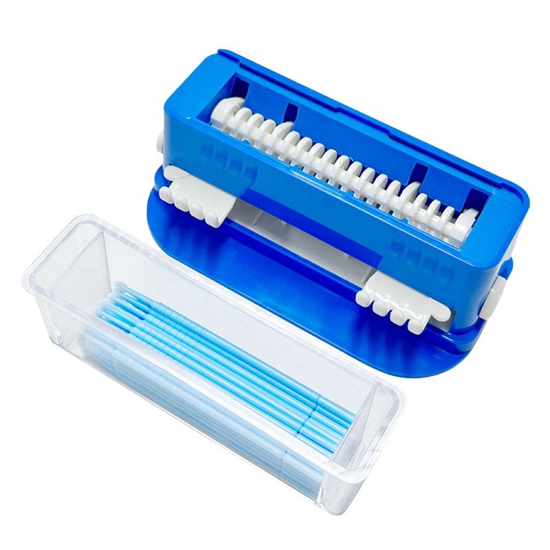 Dental Micro Applicator Dispenser Holder Container Disposable Brush Tips Case