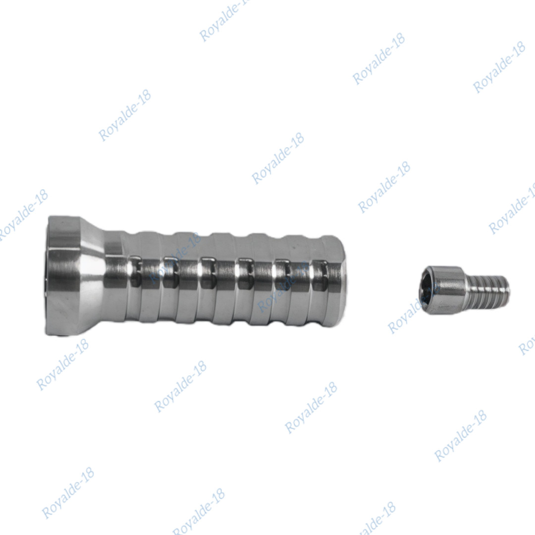 20Pcs Titanium Temporary Cylinder Ti MU Sleeve Multi Unit 4.8mm Abutment Fit NOB