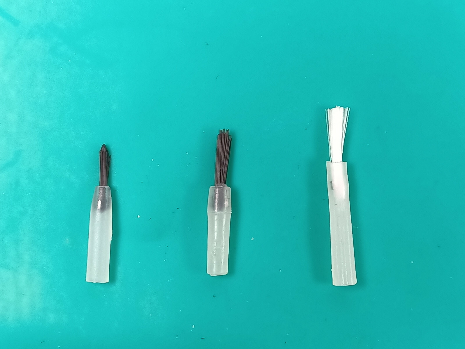 Dental Mini Brush Tips Bond Etch Applicator Micro Adhesive Brushes Free Handle
