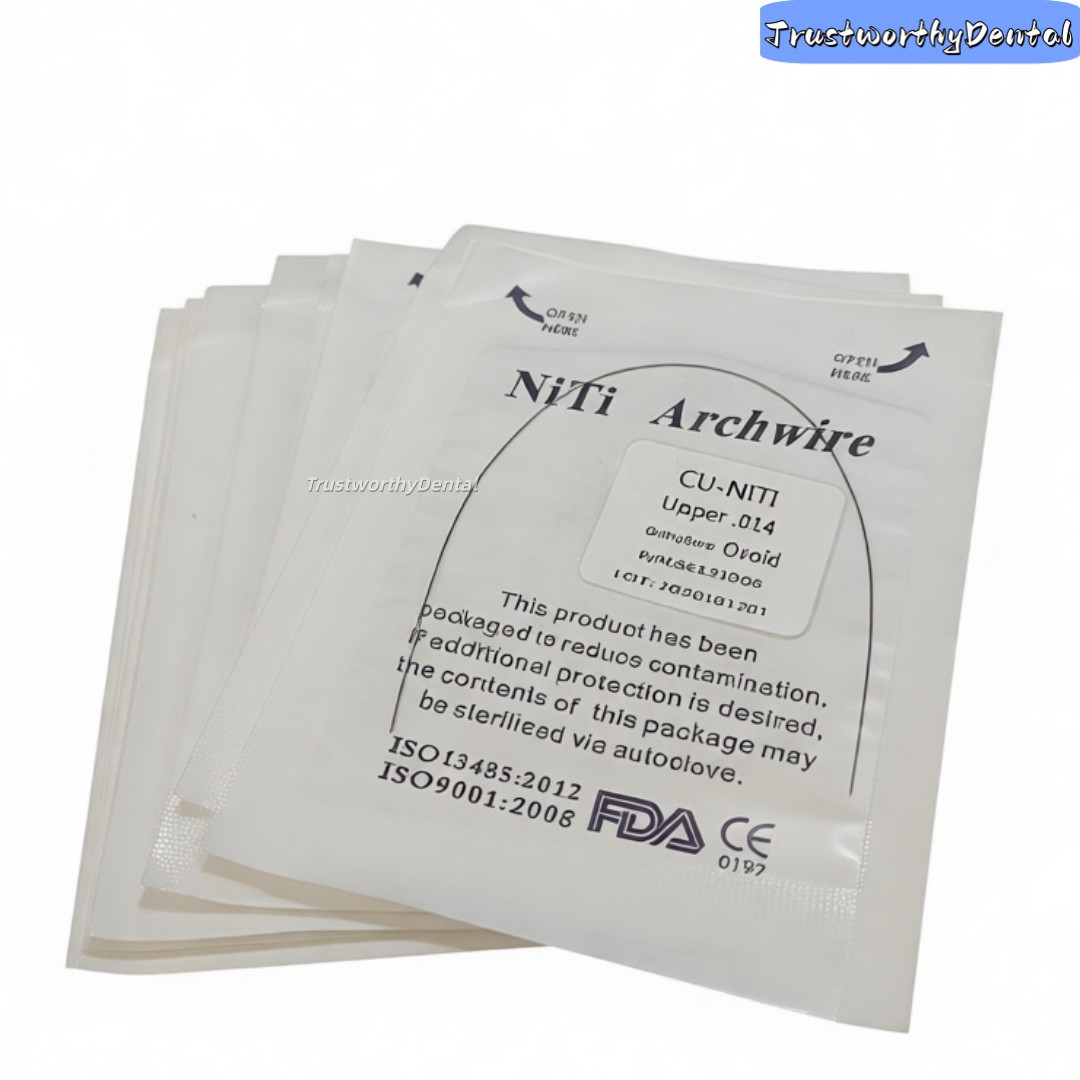 Dental Orthodontic NITI Arch Wires Natural Form Rectangular/Round Archwire