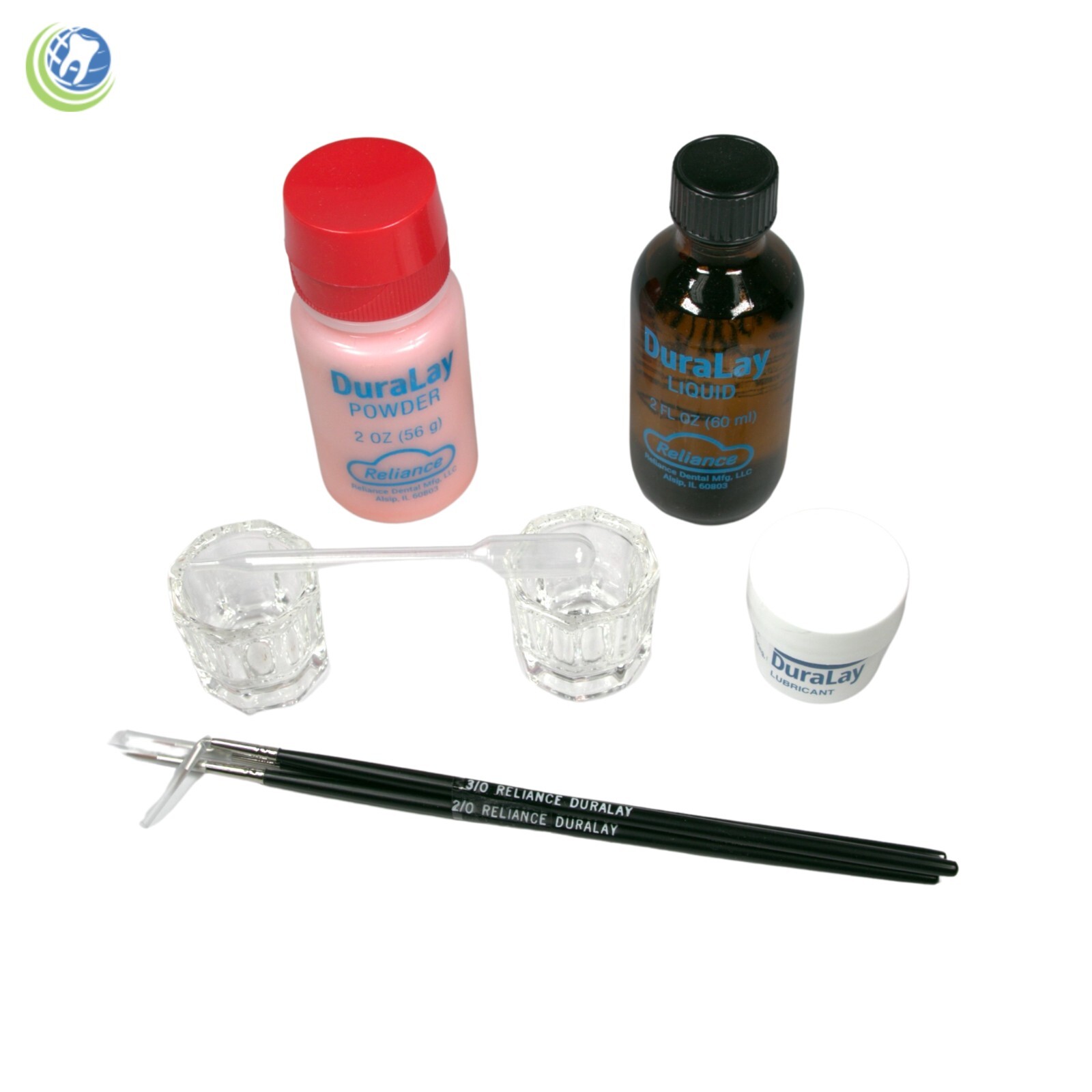 Dental DuraLay Inlay Pattern Resin Combination Kit Pink 2:2oz Laboratory