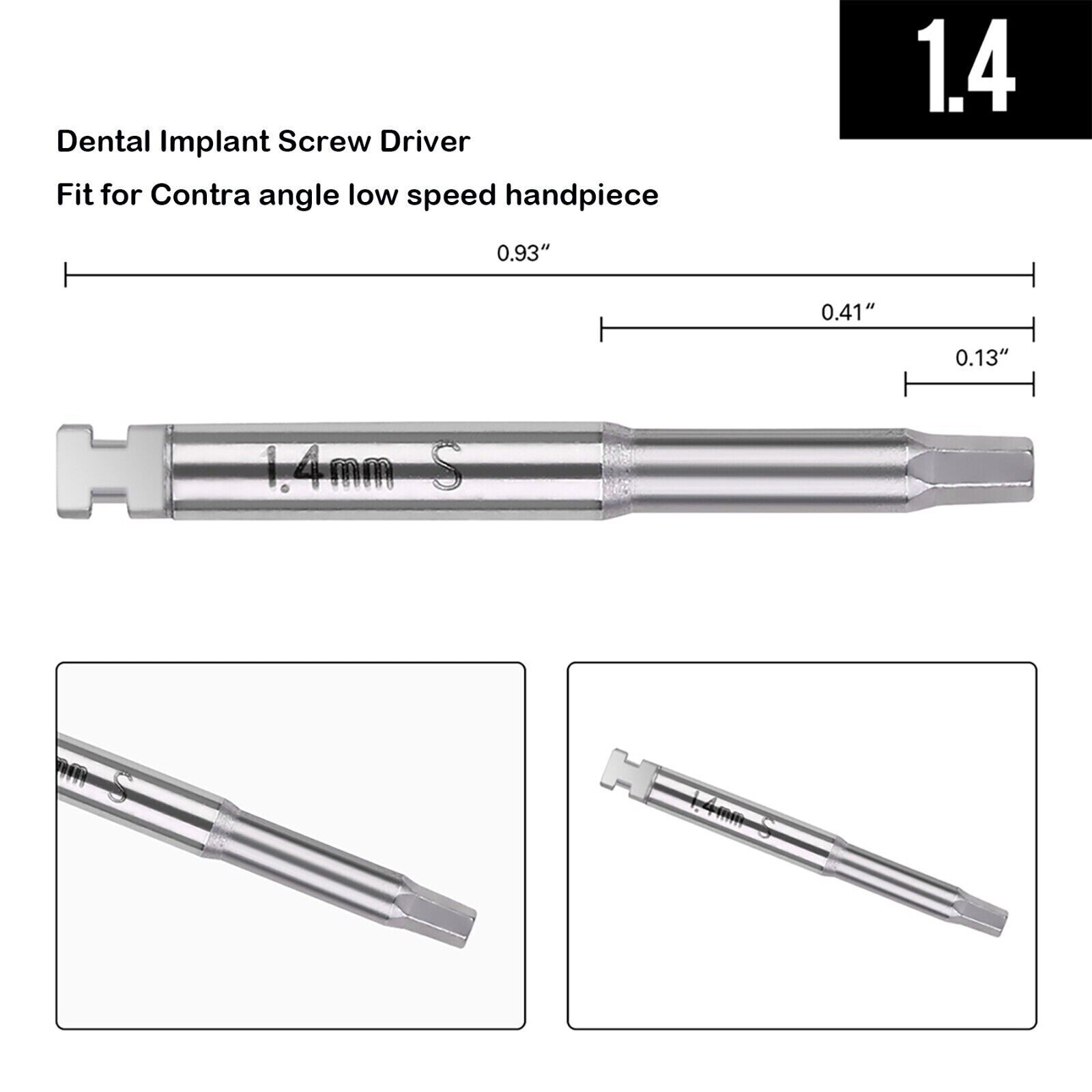 Dental SD 16 Drivers Torque Drivers Torque Wrench Handpiece Surgident Universal