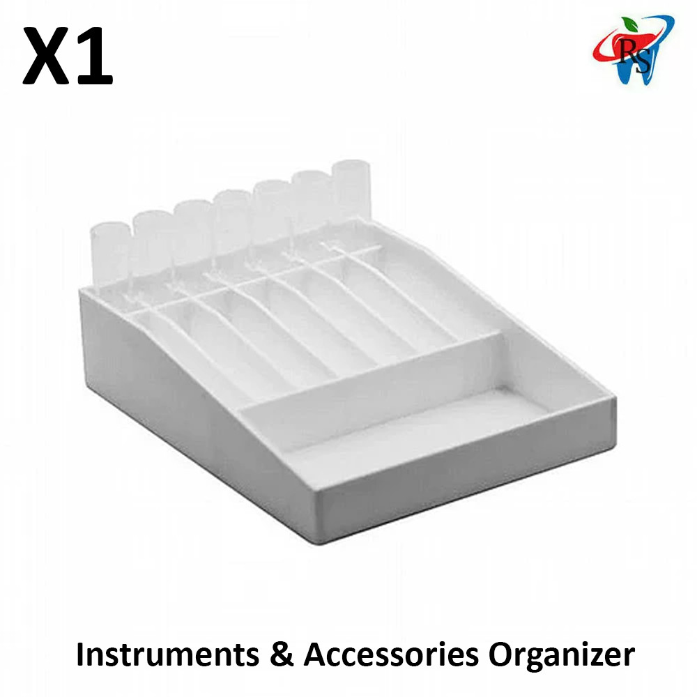 Dental Easyinsmile Durable Plastic Instruments & Accessories Organizer 450g