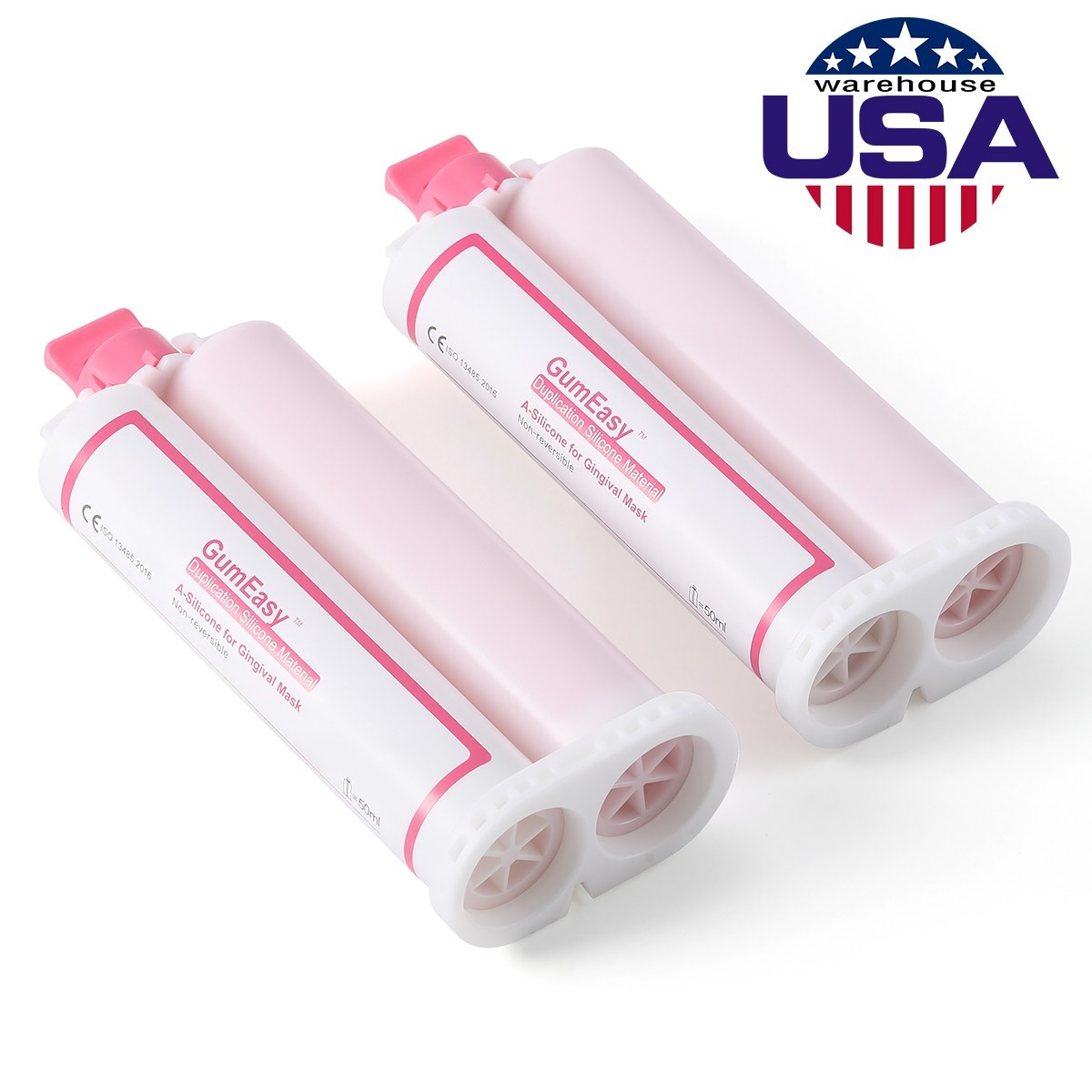 Dental Automix Flexible A-Silicona para mascarillas gingivales Duplicación USA