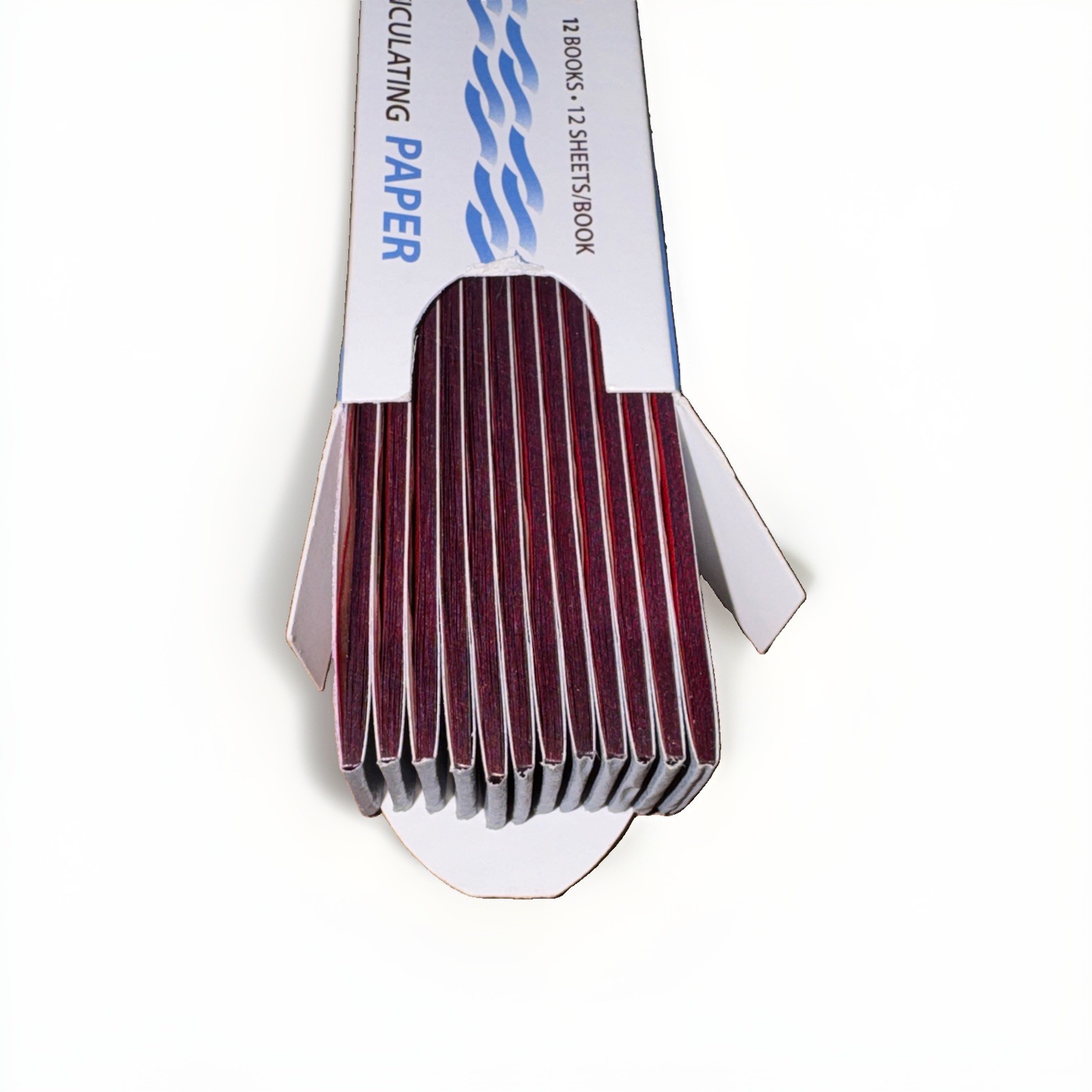 EHROS Articulating Paper Thin Red/Blue 12 Books-12 Sheets/Book #16-00001X 3pack