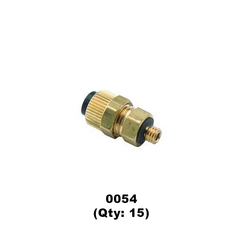DCI Poly Flow Connector x 10-32 (15 Pack) Dental and Accessories