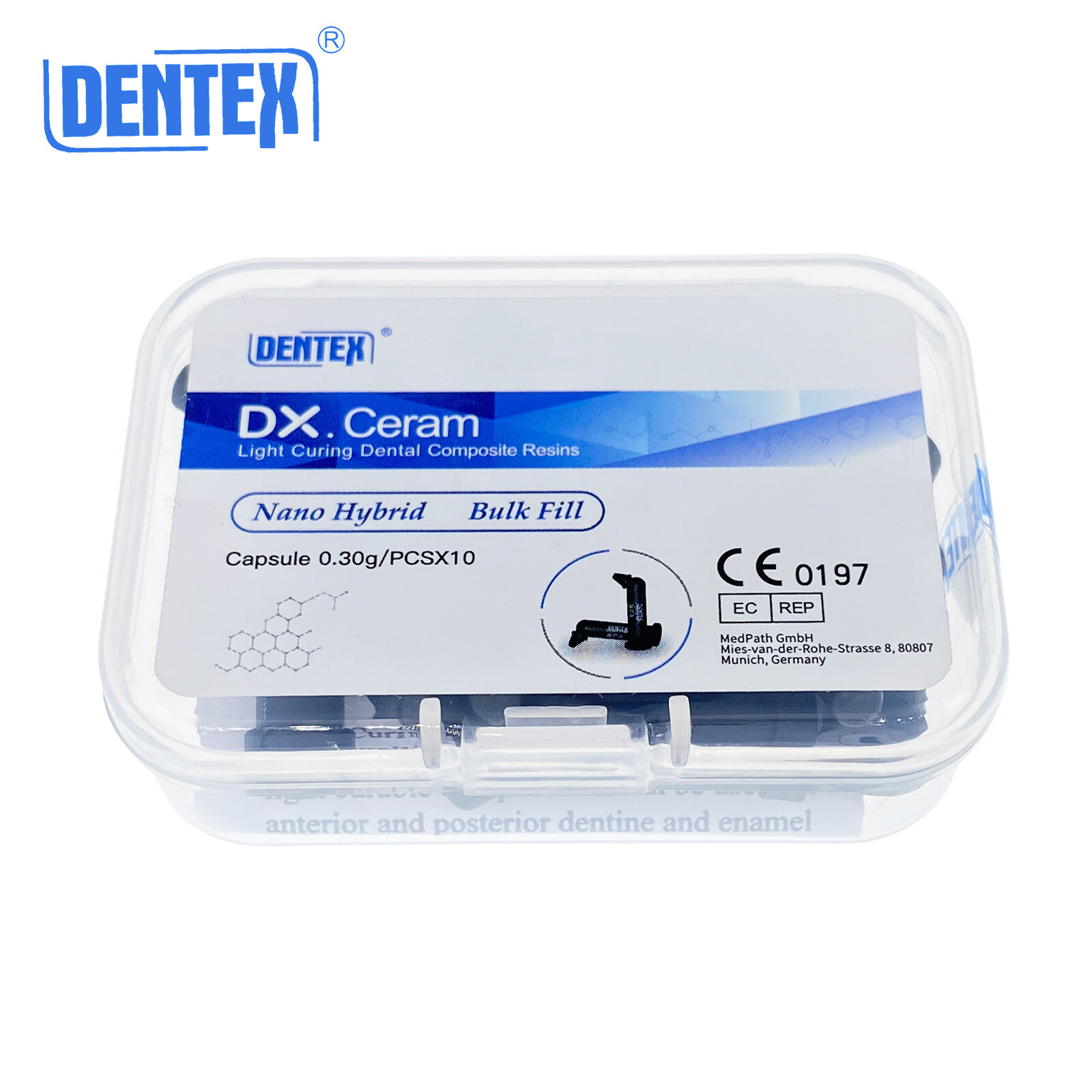 DENTEX Dental Composite Re Capsules Unidose A1 A2 A3 B1 Fit Filtek