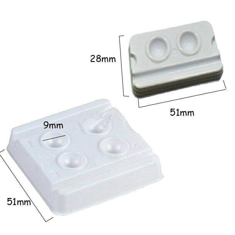 1 Pack Disposable dental mixing wells Bondwell 2 wells 250 pcs/PACK