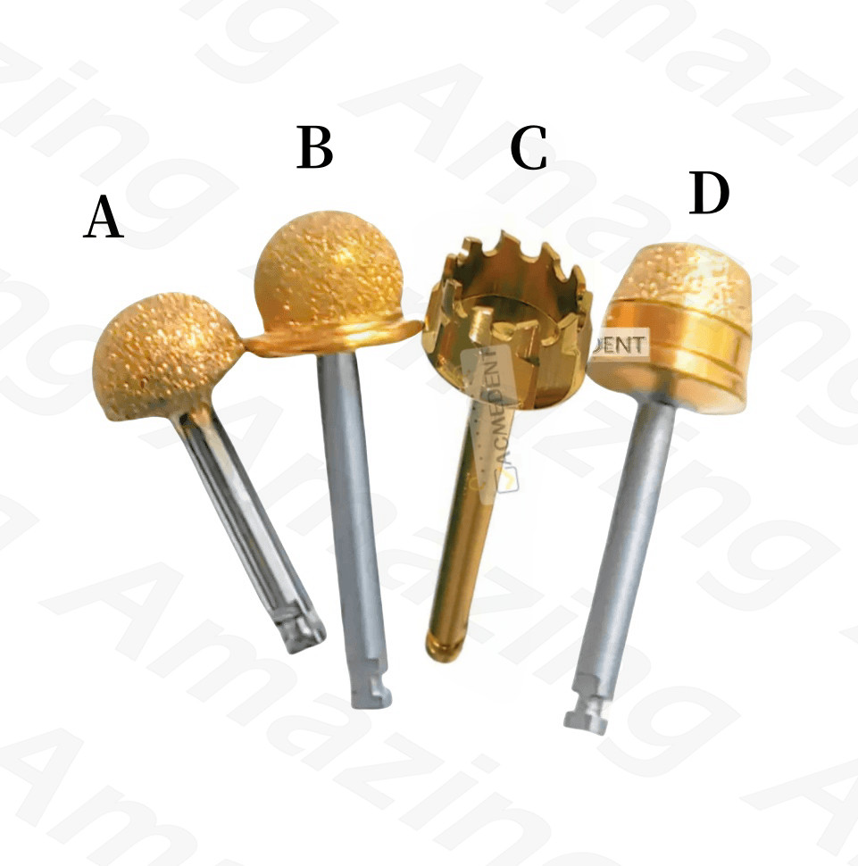 Dental Sinus Lift Lateral Approach Trimmer Drill Diamond Burs Fit DASK Surgident