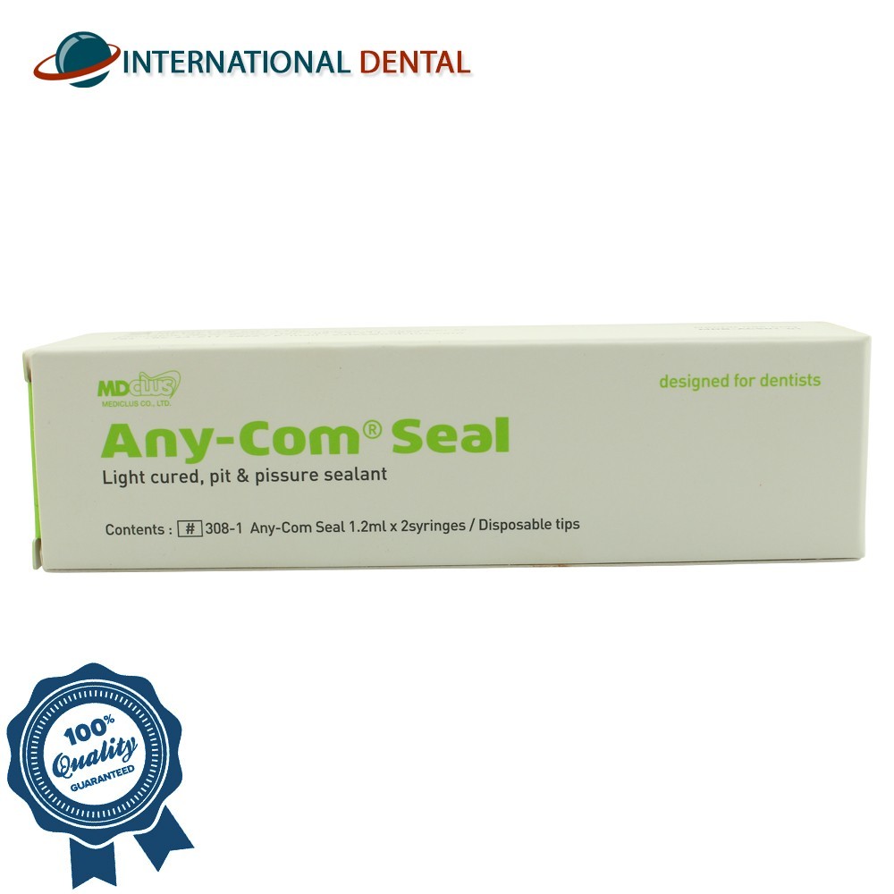 Dental MediClus Any-Com® Seal Pit & Fissure Sealant Light Cure 2 Syringes