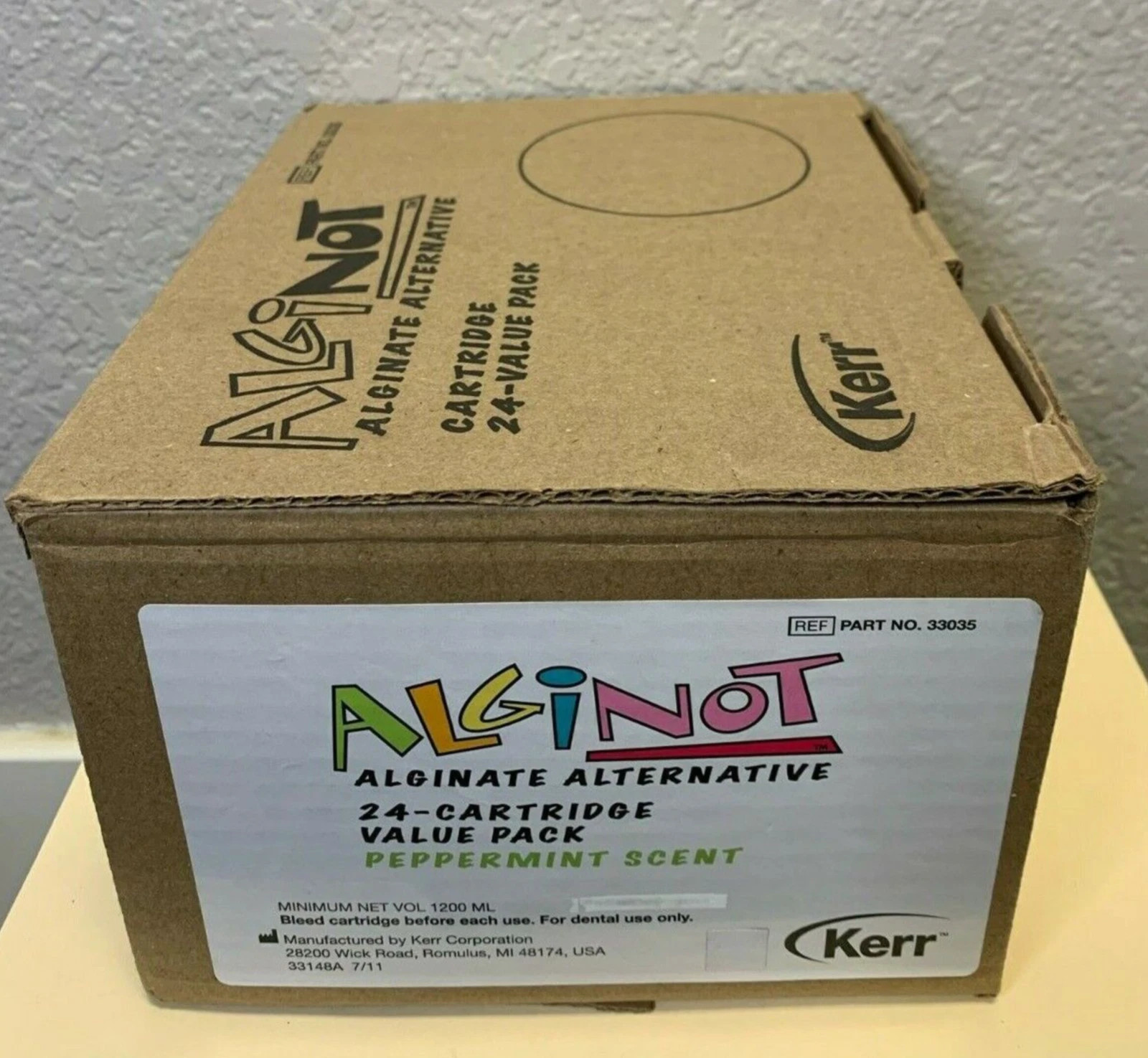 Kerr dental AlgiNot Alginate Alternative Impression Material 24 Fast