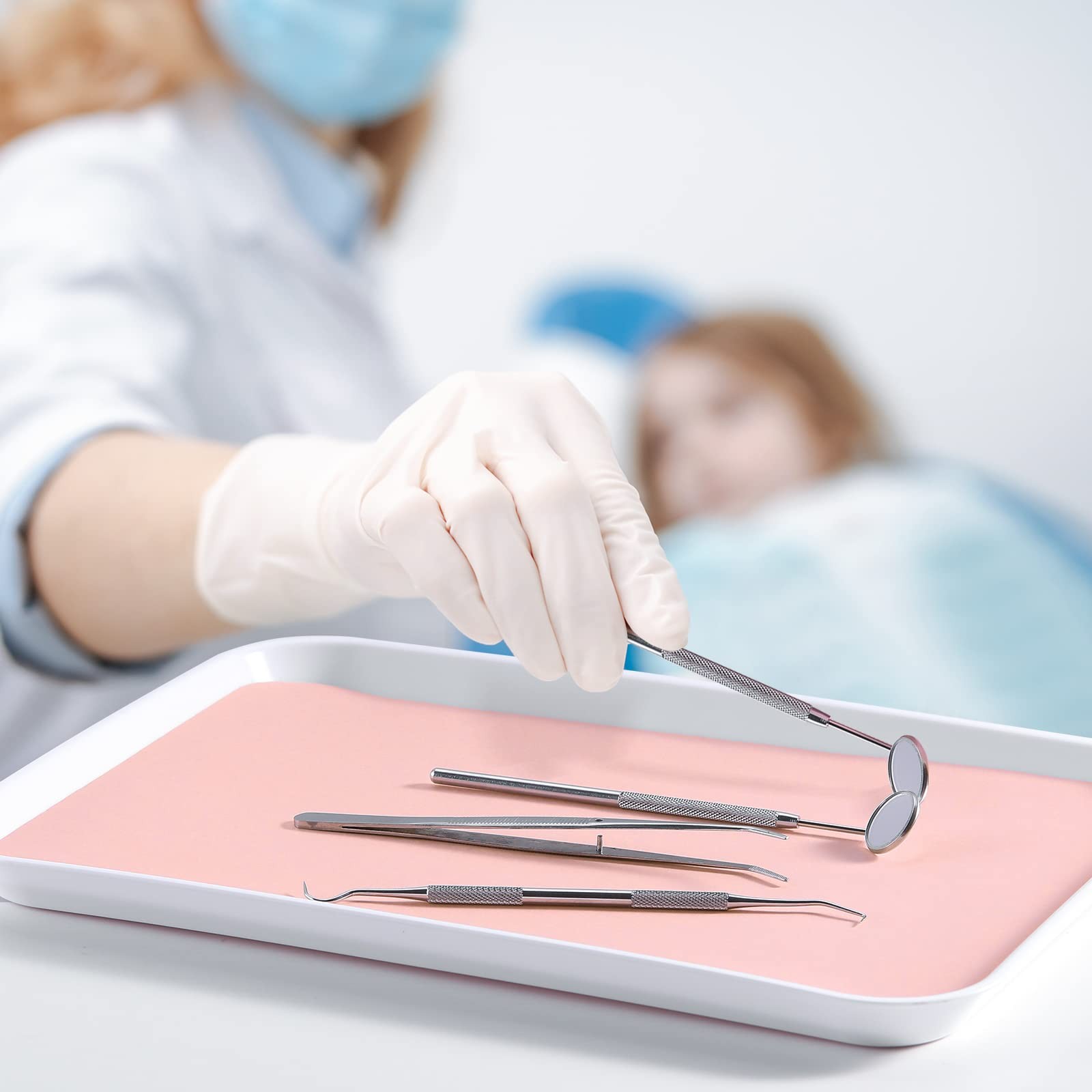 Dental Tray Paper Liners Disposable Medical Tray Covers Liner 1000, Surgery T…