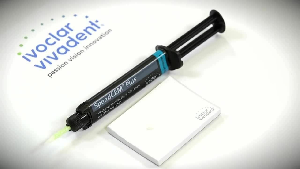Ivoclar Vivadent Speedcem Plus Self-Curing Resin Cement for Zirconia Shade – TR