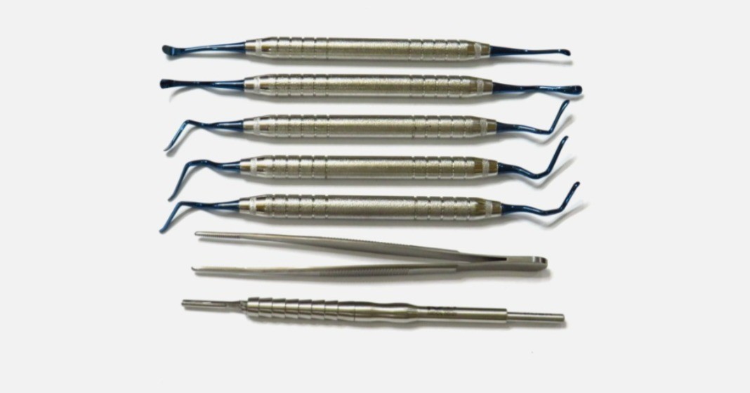 Dental Implant Surgery Kit Mushroom Bone Graft Sinus Lift Tunneling Vista Set CE
