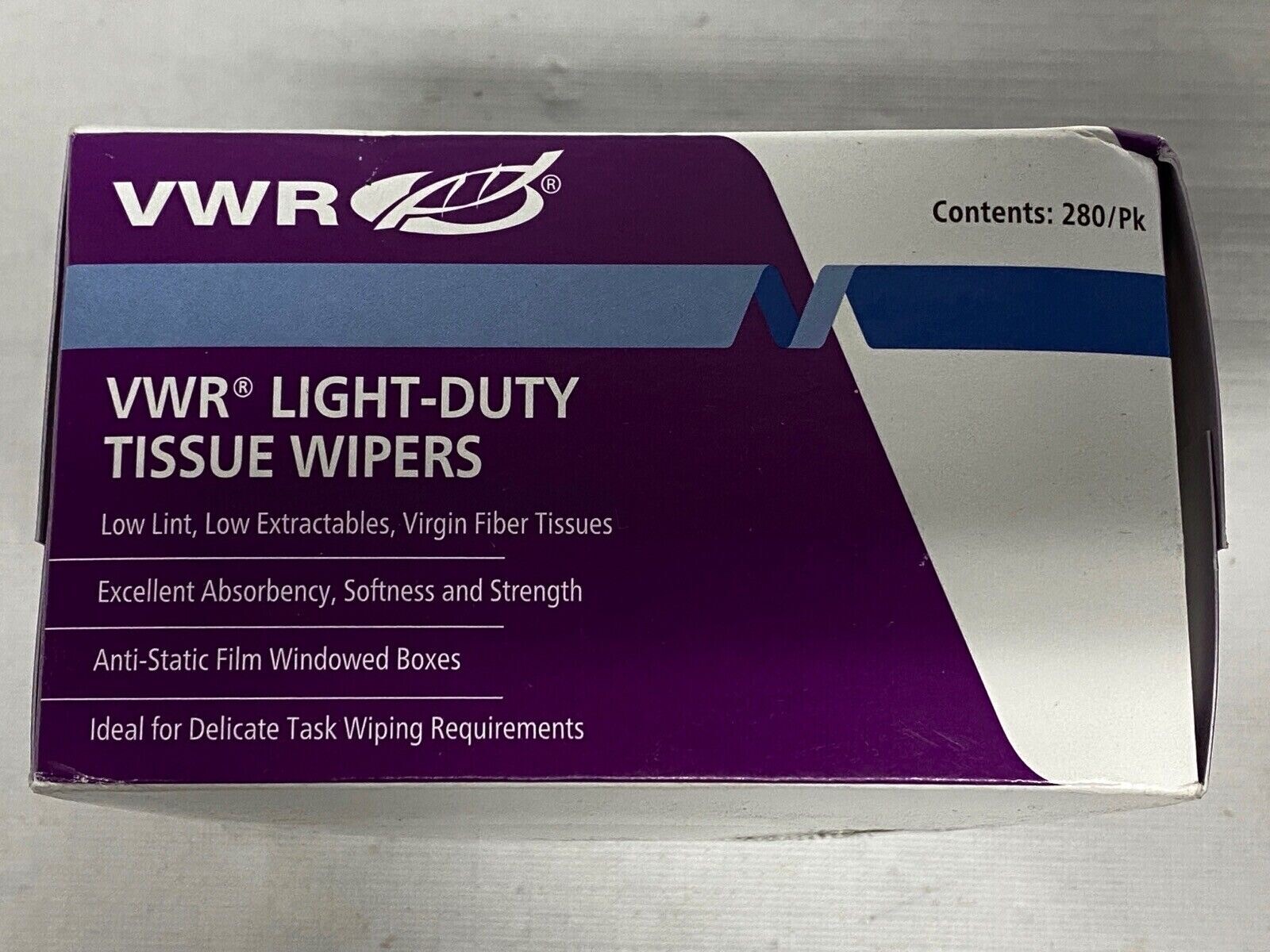 (3 Pks) KIMBERLY-CLARK VWR 1-Ply Light Duty Task Wipers 4.4×8.4” & 4.5×8.0″