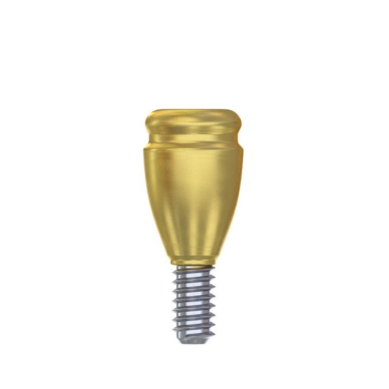 Prosthetic KIt Conical Straight Loc In Attachment NP Adapter Head 4 Caps Analog