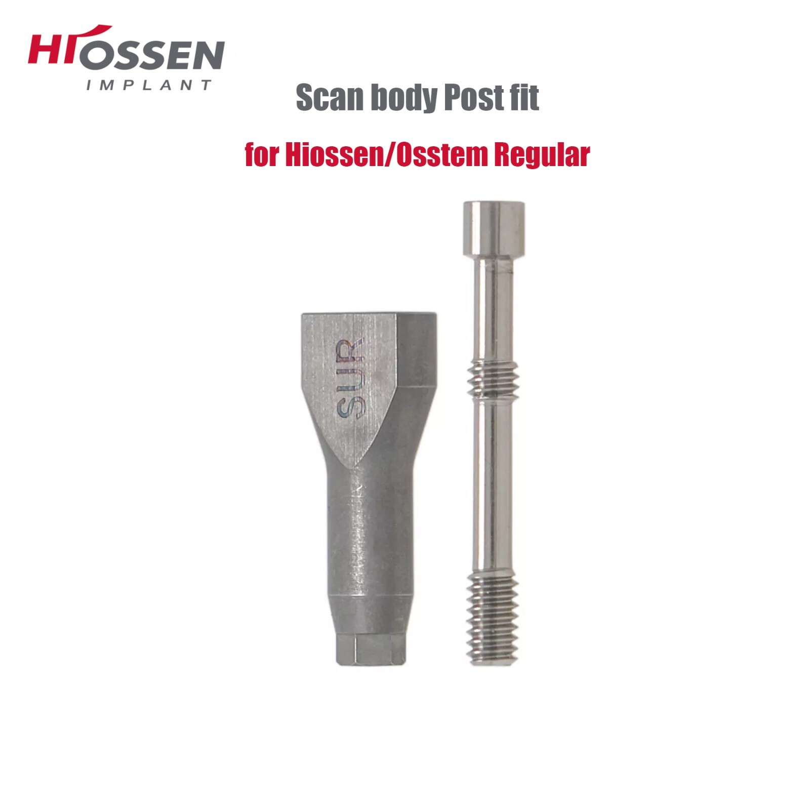 Dental Hiossen Osstem Regular Scan Body for Titanium Custom Abutments