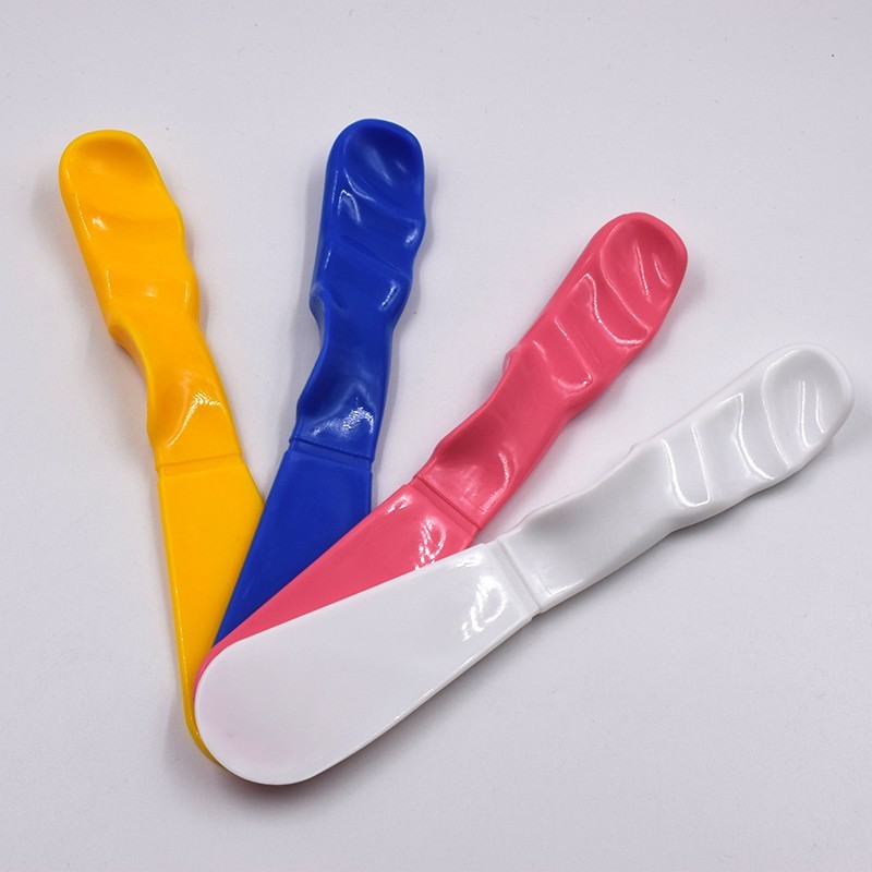 10 Pcs Autoclavable Mixing Spatulas Dental Ergonomic Alginator Mixer 7.5”