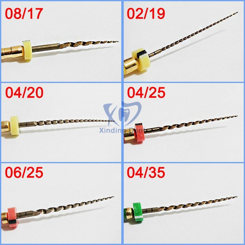 21/25mm SOCO SC PRO Dental Endo Rotary Files Heat-activated Nickel Titanium File