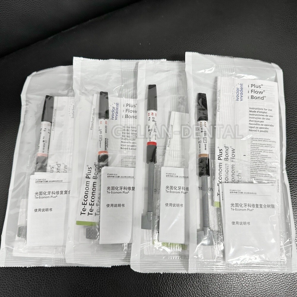 Ivoclar Vivadent Dental Light Cure Composite Resin A1/A2/A3/A3.5 TE-Econom Plus