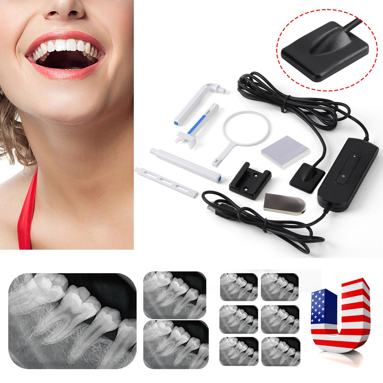 Sensor r2 Dental Intraoral Digital Sensor Size R2
