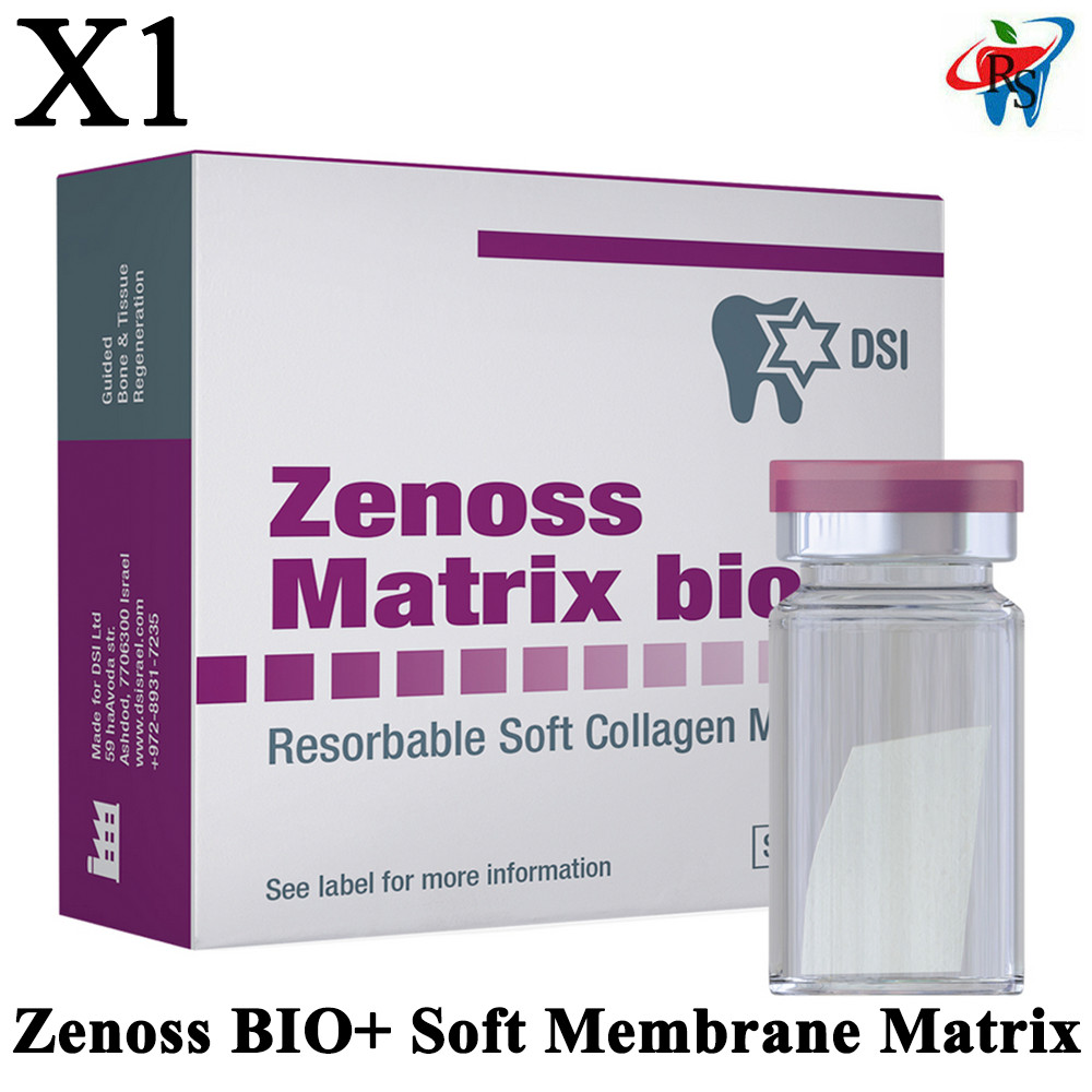 1pcs Dental Zenoss Bio+ Resorbable Collagen Bovine Soft Matrix Membrane