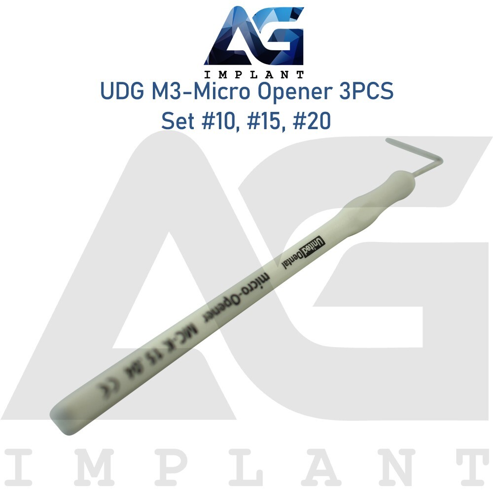 Dental M3-Micro Opener 3PCS Set #10, #15, #20 Precision Opener Posterior Teeth