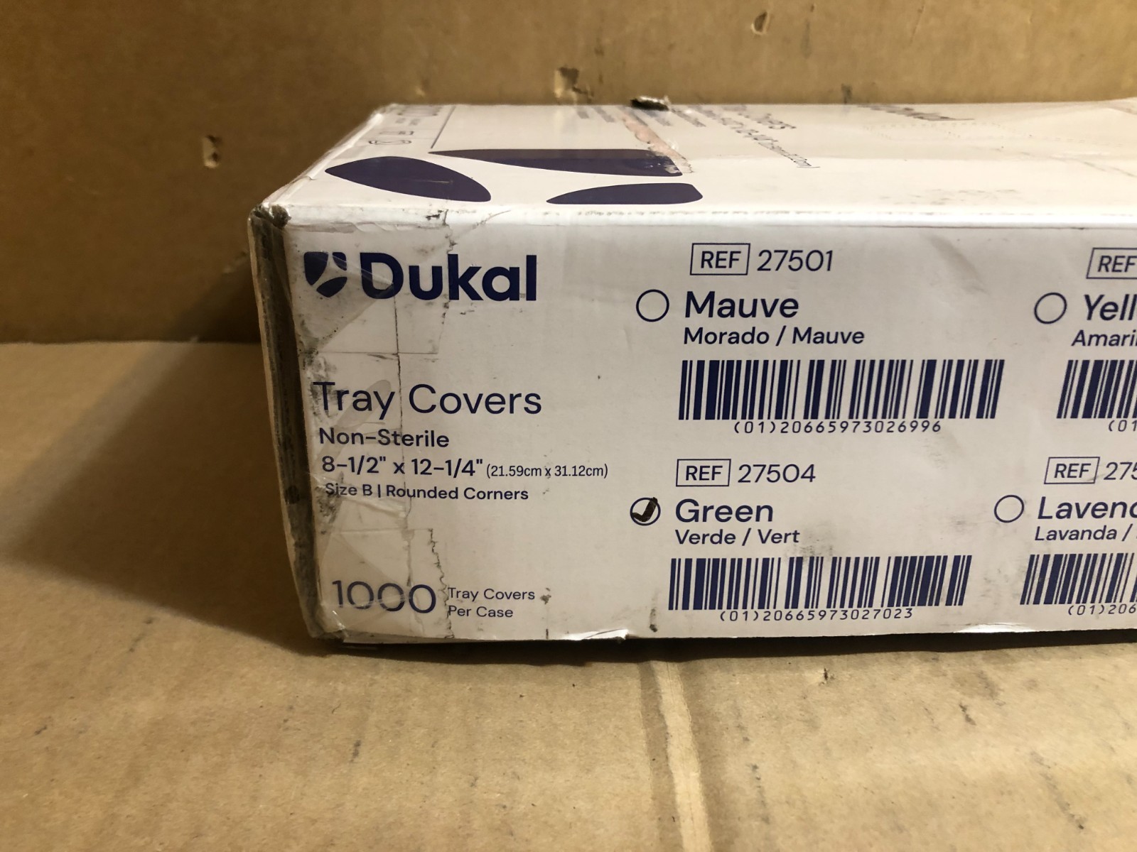1k Disposable Tattoo Medical Dental Tray Covers Paper Size B Trays -12.25″x8.5″