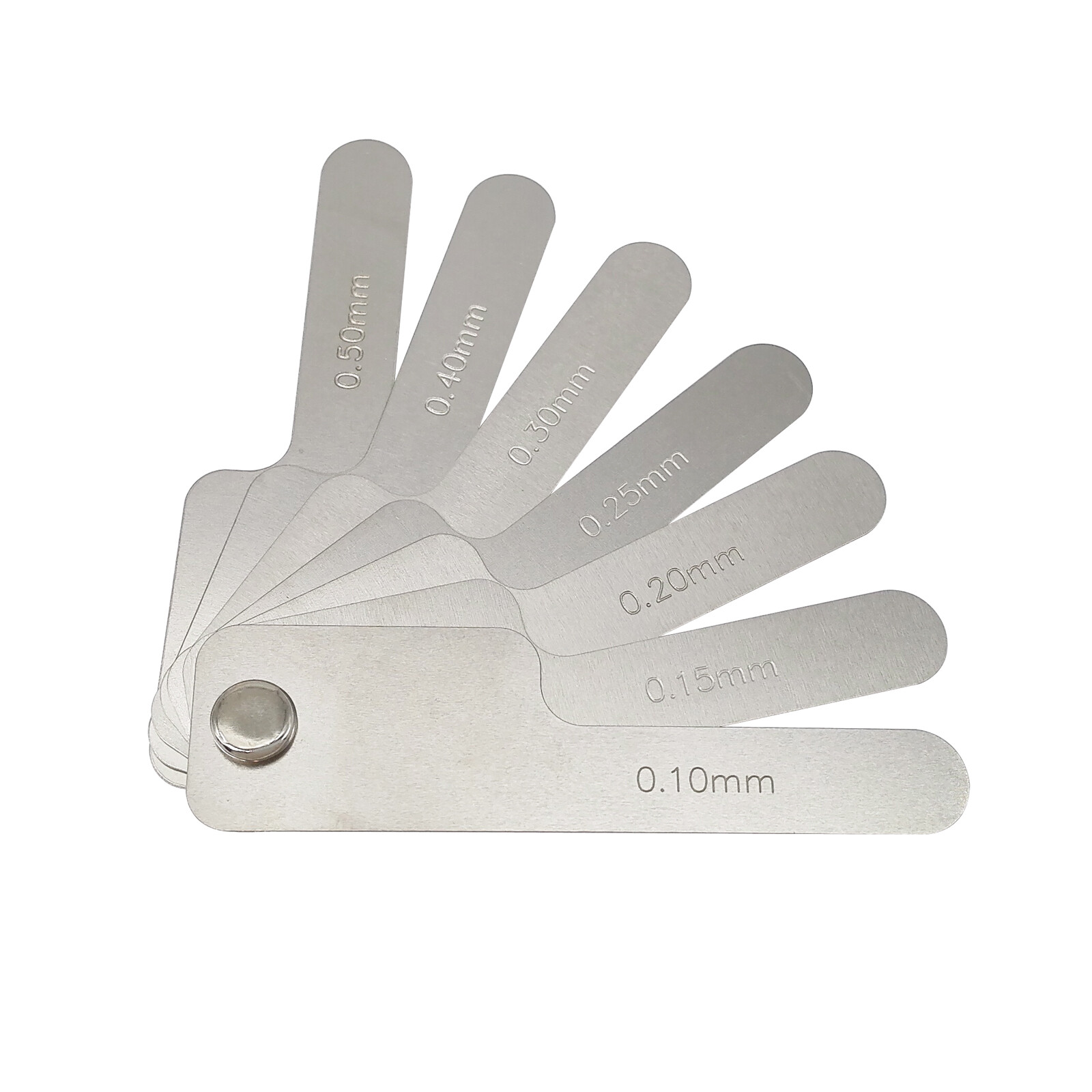 1 Set 0.10-0.50 mm Dental Orthodontic Interproximal Reduction IPR Gauge Ruler