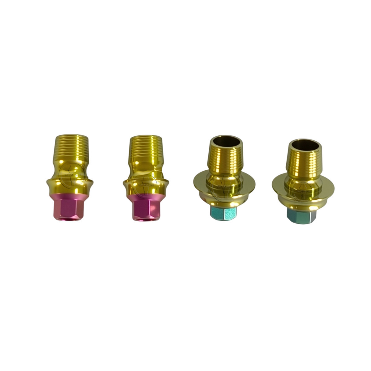 10 pcs Ti-base Abutment CAD/CAM ti base fit to MIS Seven platform NP SP