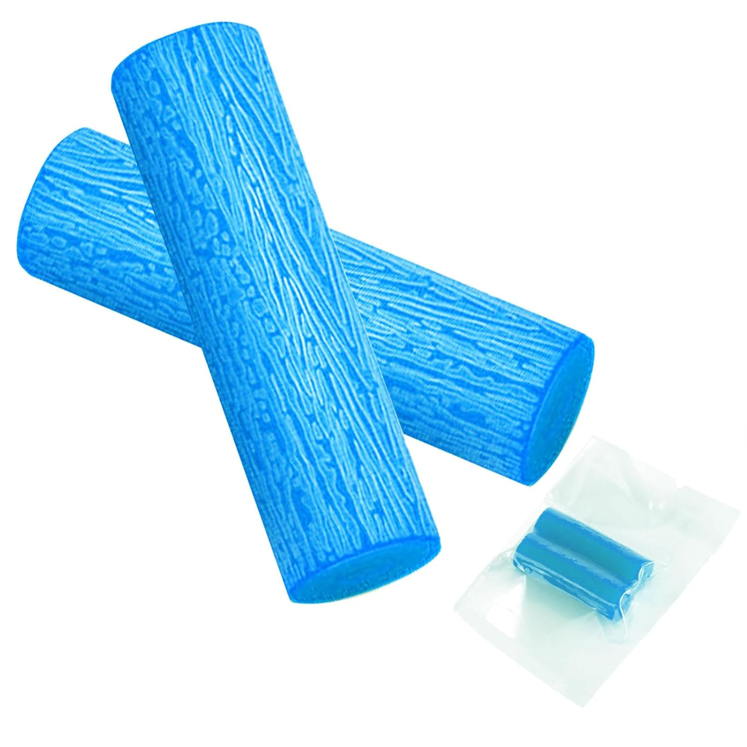Aligner Chewies for Invisalign, 2PCS Food Grade Silicone Chewies, Blue