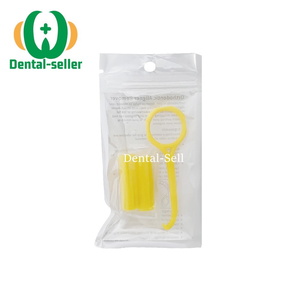 50 Packs Dental Aligner Chewies Clear Tray Retainer Seater Retriever Take Off