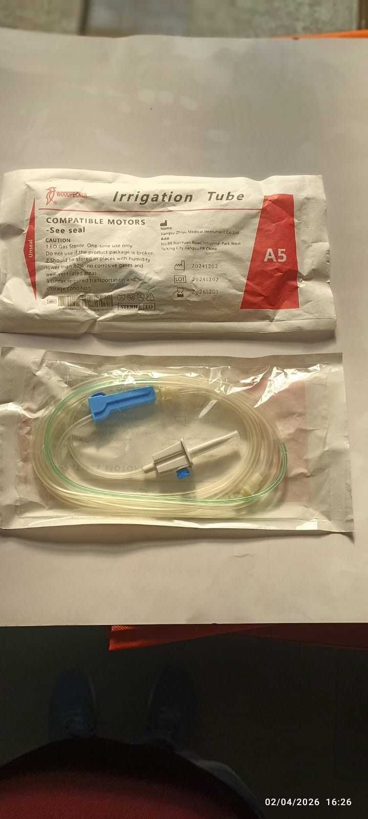 5 x Dental Woodpecker Irrigation Tubing Set Used in Oral Surgery & Implantology