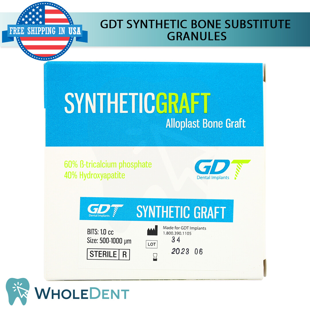 1X Dental Synthetic Granules Origin Substitute Powder Sterile Blister Packaging