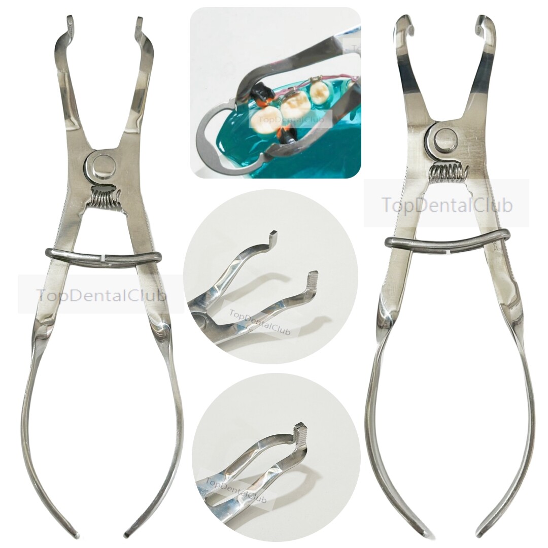 Dental Sectional Matrix Narrow Ring Titanium Clamp Plier Fit Garrison V3 Style