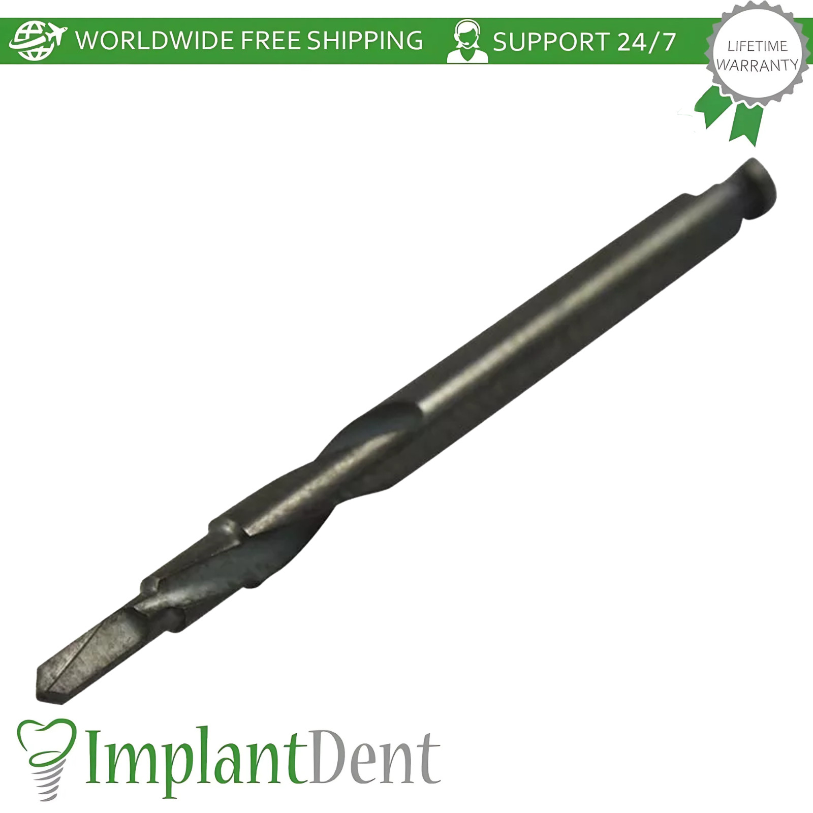 1x Dental Reverse Screw Extractor Drill 0.8mm & 1.3mm Prosthetic Dentistry Tool