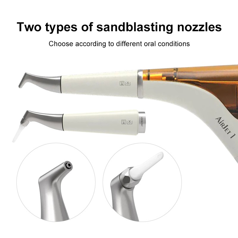 Dental Air Polisher Supragingival/Subgingival 2 in 1 Teeth Whitening Sandblaster
