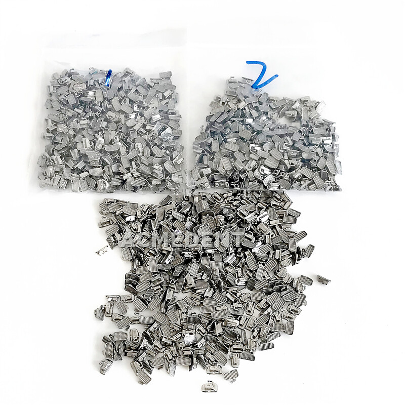 400Pcs Dental MIM Buccal Tubes Monoblock One Tube 1st Roth 022 16# 26# 36# 46#