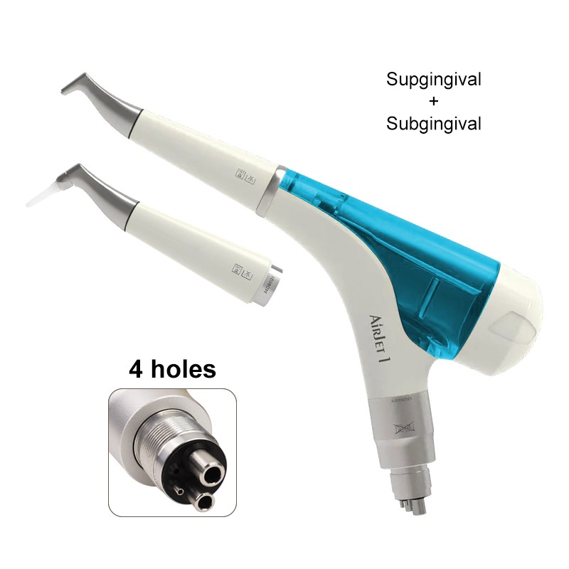 Dental Air Polisher Supragingival/Subgingival 2 in 1 Teeth Whitening Sandblaster