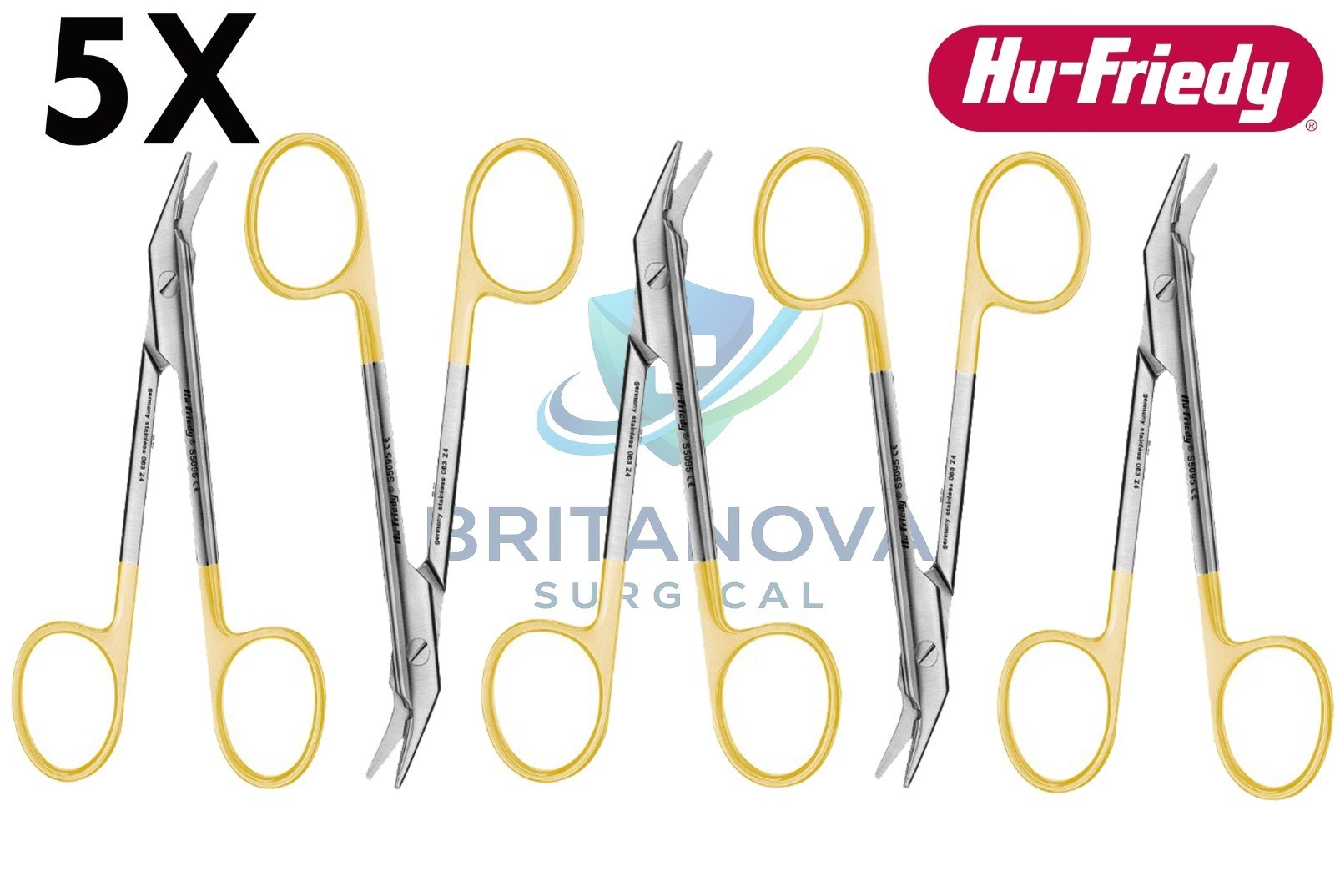 5X Hu-Friedy Wire Cutting Perma Sharp™ Scissors MPN|S5095