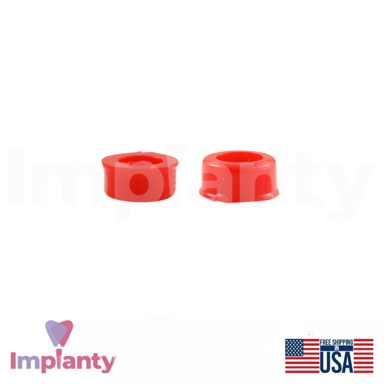 Dental OT Unilateral Extracoronal Attachment Kit Ball Micro Sized Silicone Caps