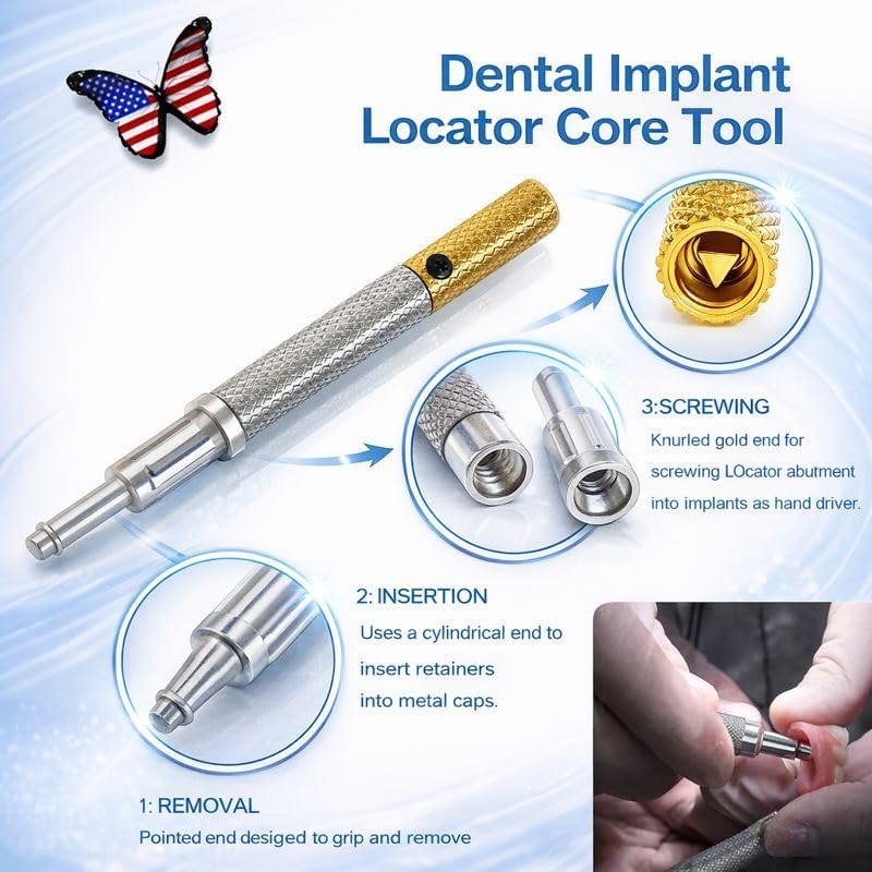 US Zest Attachment Locator Abutment Internal Conical Connection for NobelActive