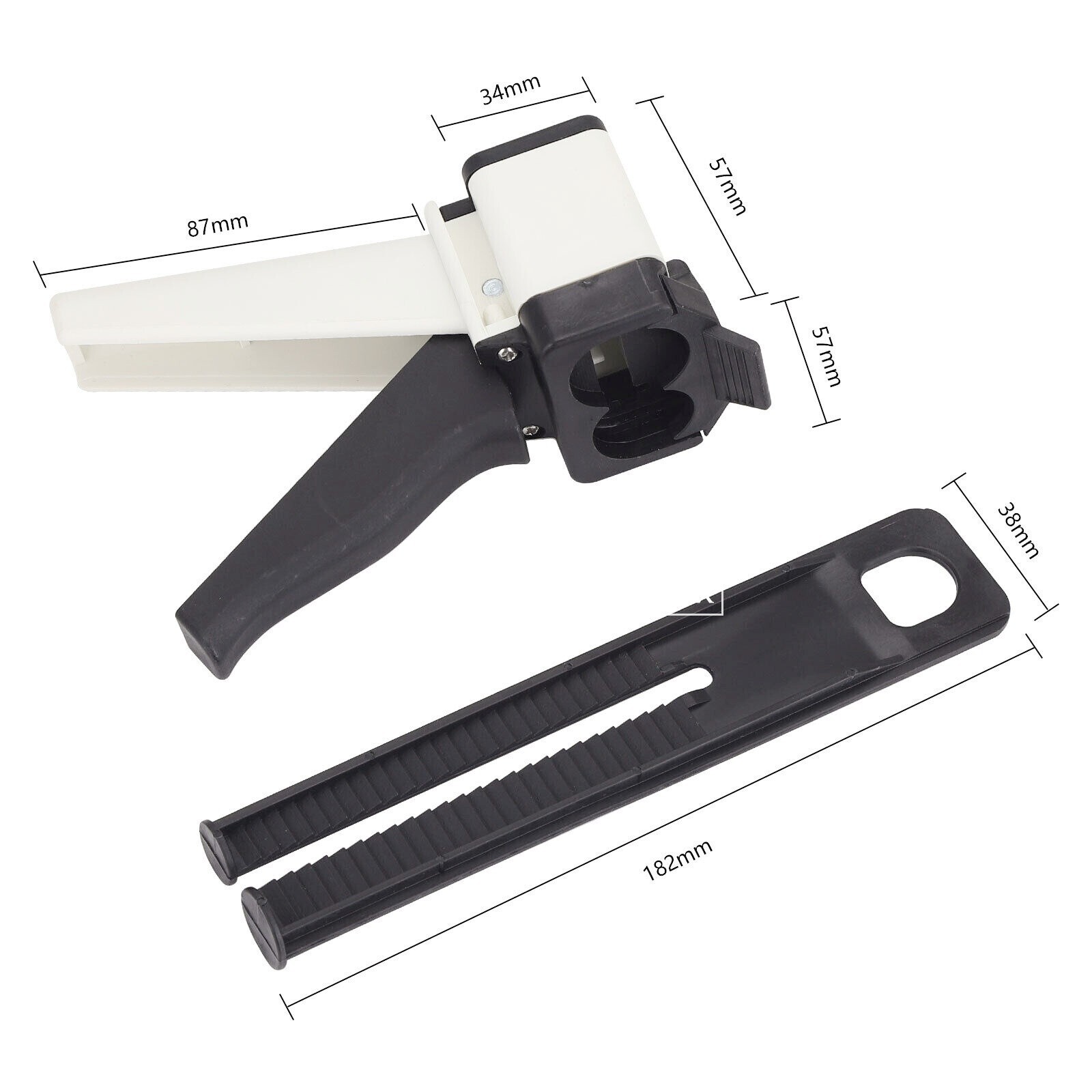 Dental Impression Universal Cartridge Dispenser Delivery Gun 1:1/2:1 4:1/10:1