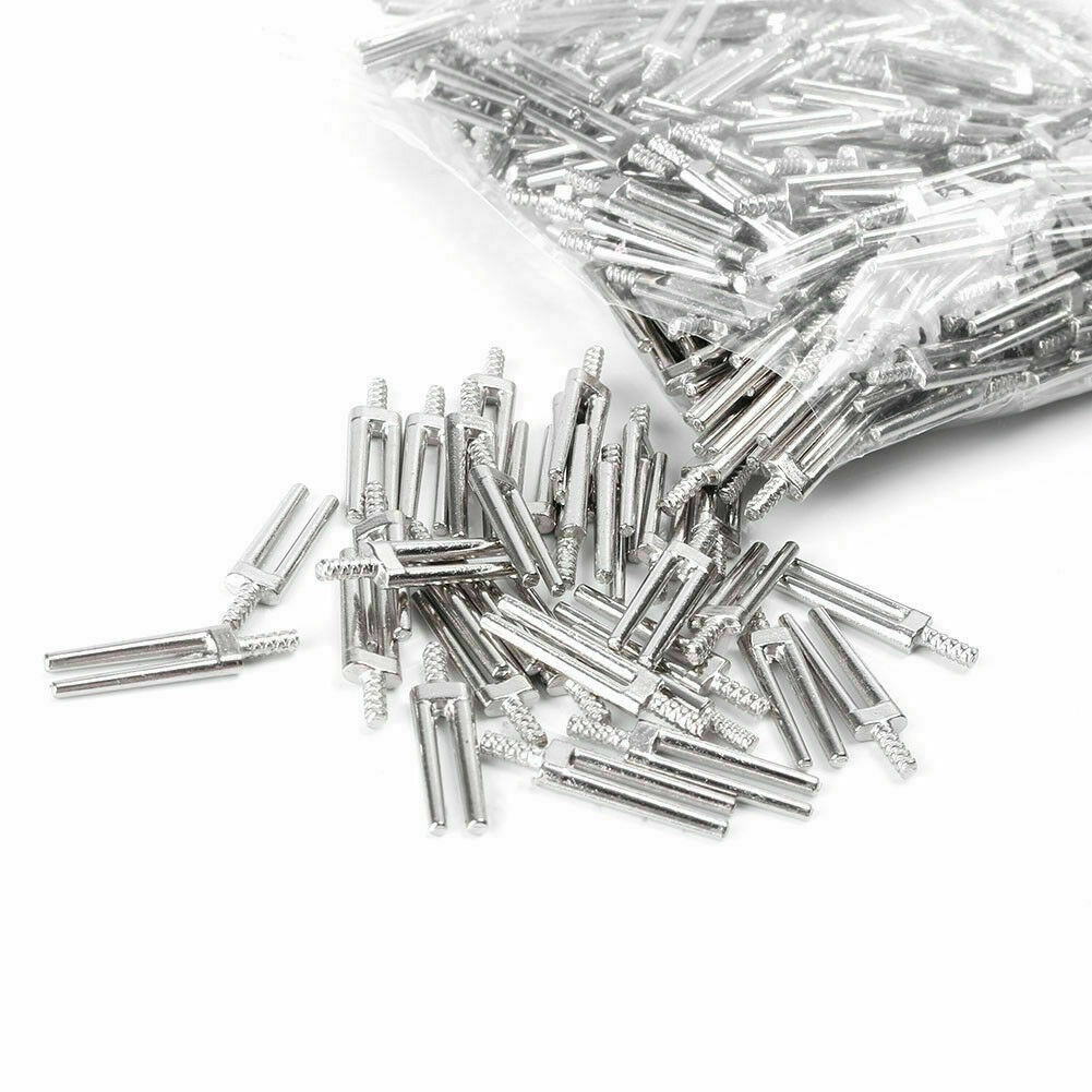 1000 Sets Dental Master Lab Supplies 21mm Plastic Twin Double II Pins Instrument