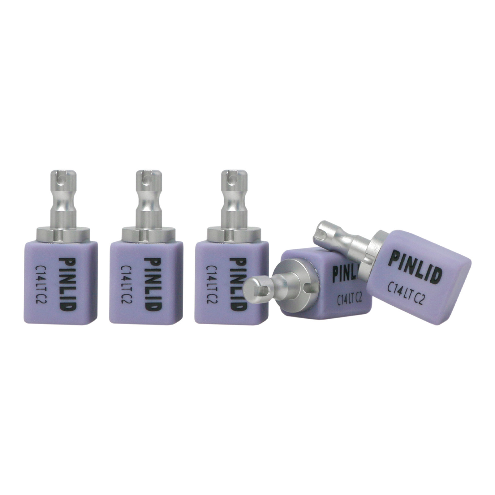 5Pcs C14 Dental Glass Ceramic Blocks CAD CAM Block HT LT Fits Sirona Roland MCXL