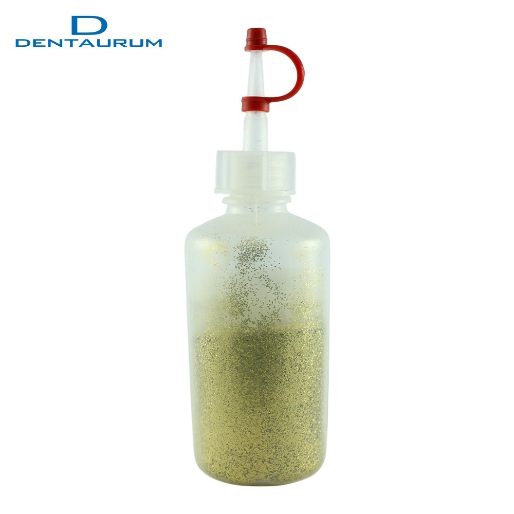 Dental Dentaurum Orthocryl Gold Disco Glitter Effect Removable Appliances 50g